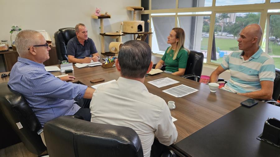 Prefeito Leitinho solicita apoio do deputado Major Mecca para viabilizar construção da sede da GCM de Nova Odessa