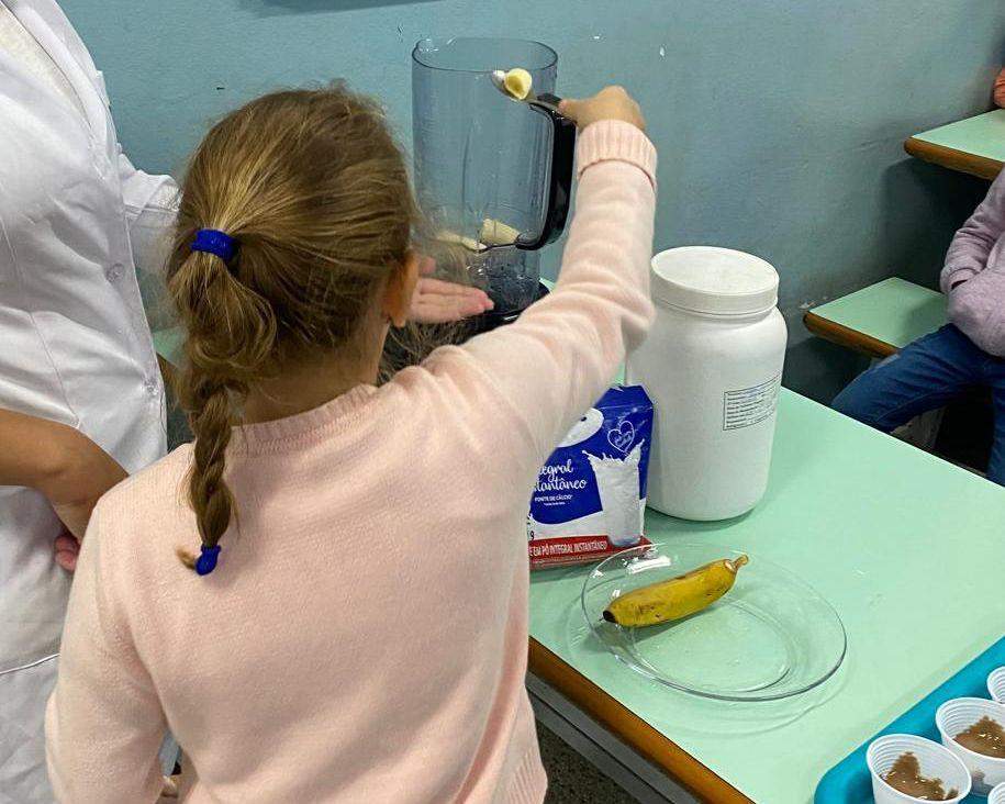 Escolas Municipais da Prefeitura de Nova Odessa recebem ações de Educação Alimentar e Nutricional