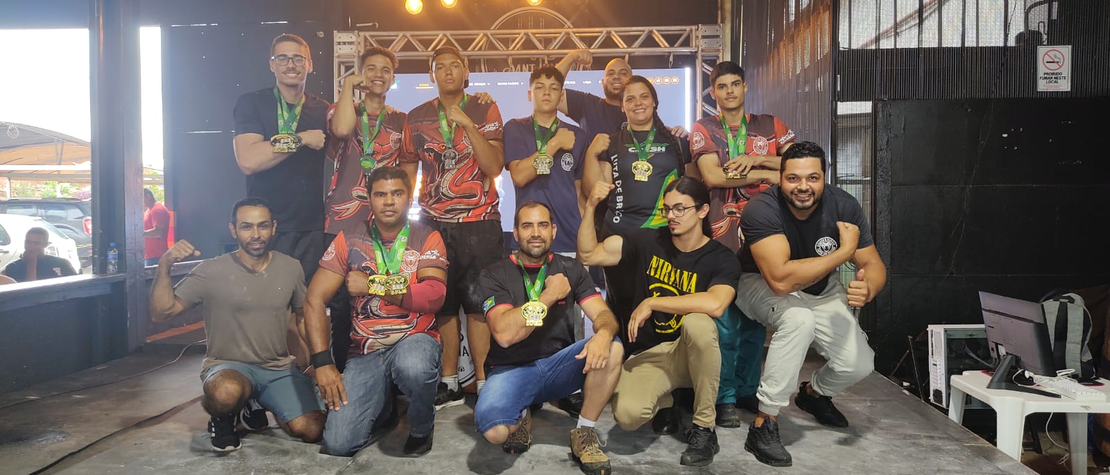 Atletas da equipe Viper de Nova Odessa conquistam 14 medalhas no evento da CBLBH - Confederação Brasileira de Luta de Braço