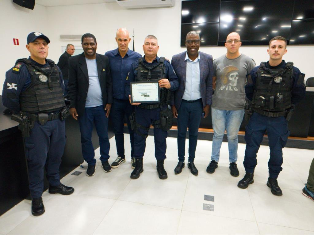 Guarda Civil Municipal de Nova Odessa é homenageada com o Título de “Policial Padrão”