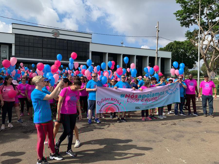 Fundo Social da PMNO disponibiliza novo ‘lote’ de camisetas da Caminhada do Outubro Rosa, que acontece neste sábado