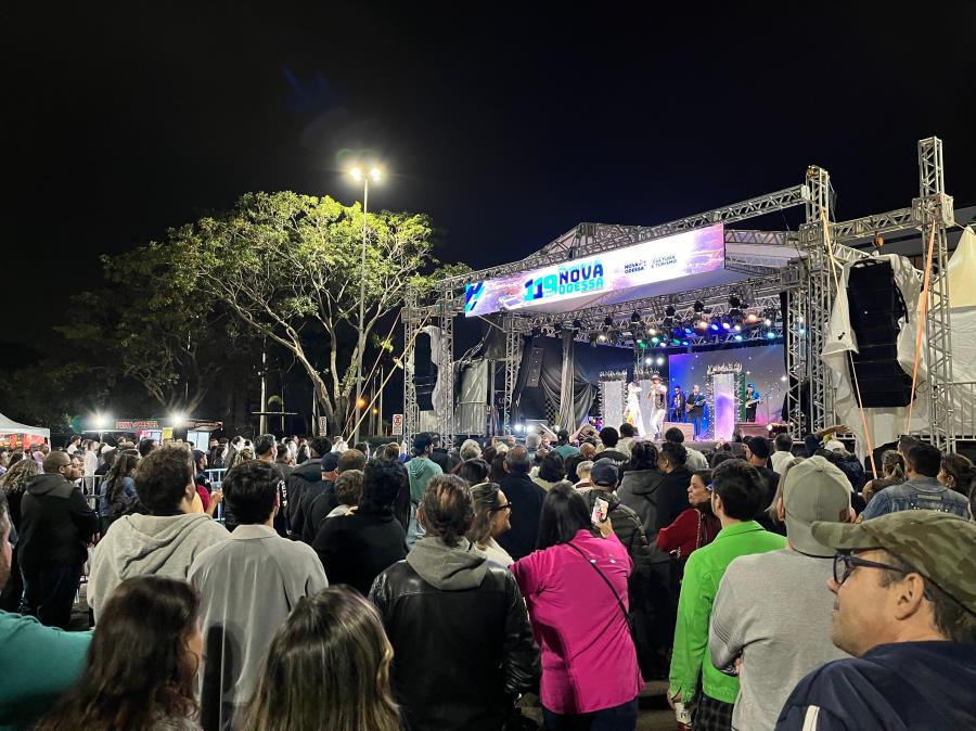 Começa nesta 6ª e vai até domingo a Festa de Aniversário de Nova Odessa; confira a programação completa