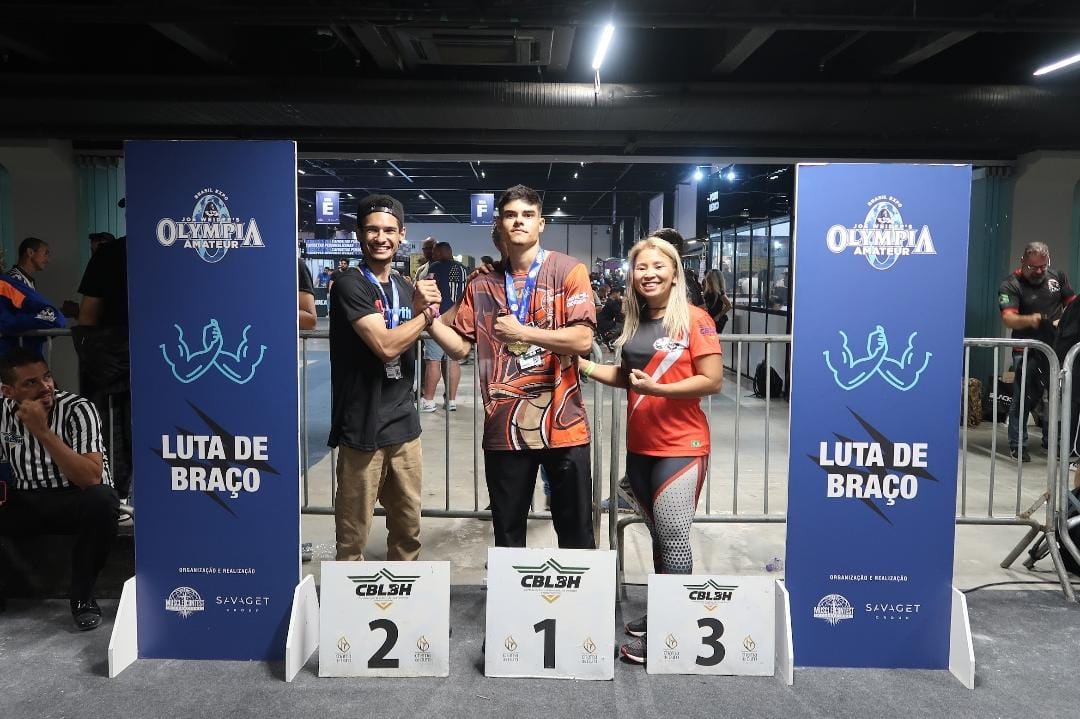 Luta de braço de Nova Odessa conquista 8 medalhas no Brasileiro, e 5 se classificam para o Panamericano