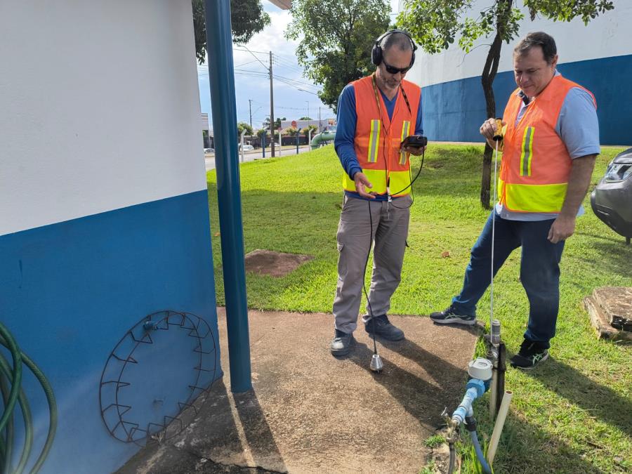 Coden Nova Odessa inicia no final de janeiro pesquisa noturna de vazamentos na rede de distribuição de água