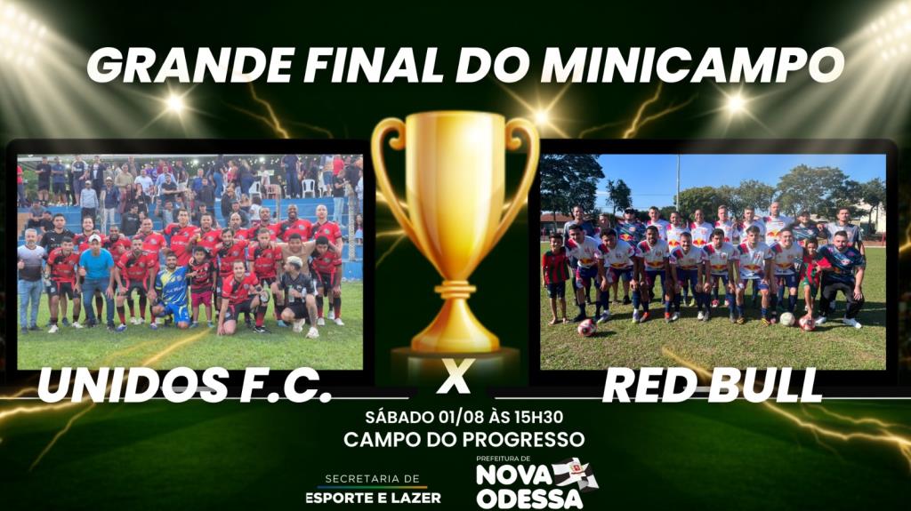 Final do Campeonato Municipal de Minicampo acontece neste sábado