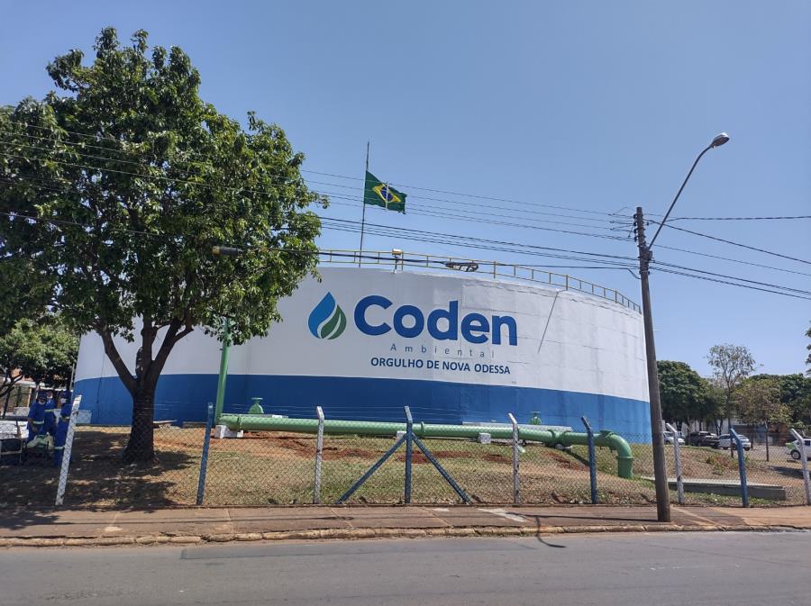Coden Ambiental conclui limpeza no maior reservatório de água de Nova Odessa