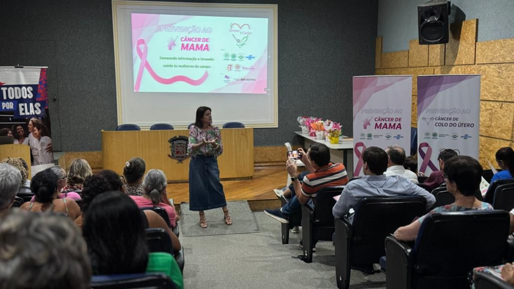 Prefeitura de Nova Odessa e SENAR lançam projeto de prevenção ao câncer de mama e colo do útero
