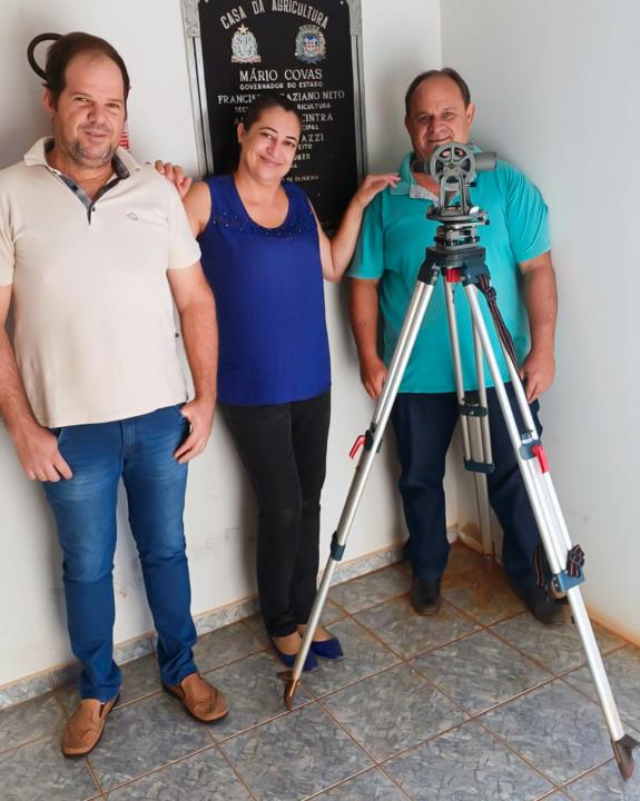 Prefeitura de Santa Salete recupera teodolito e reforça apoio à agricultura local
