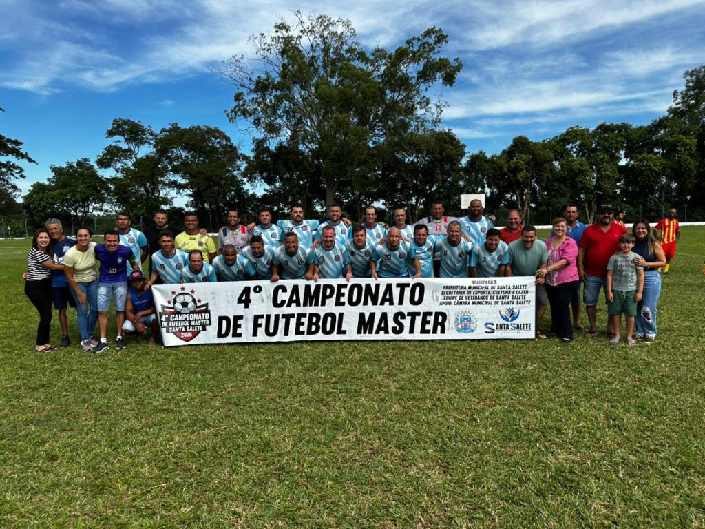 Santa Salete celebra aniversário com grandes jogos e emoção no futebol master