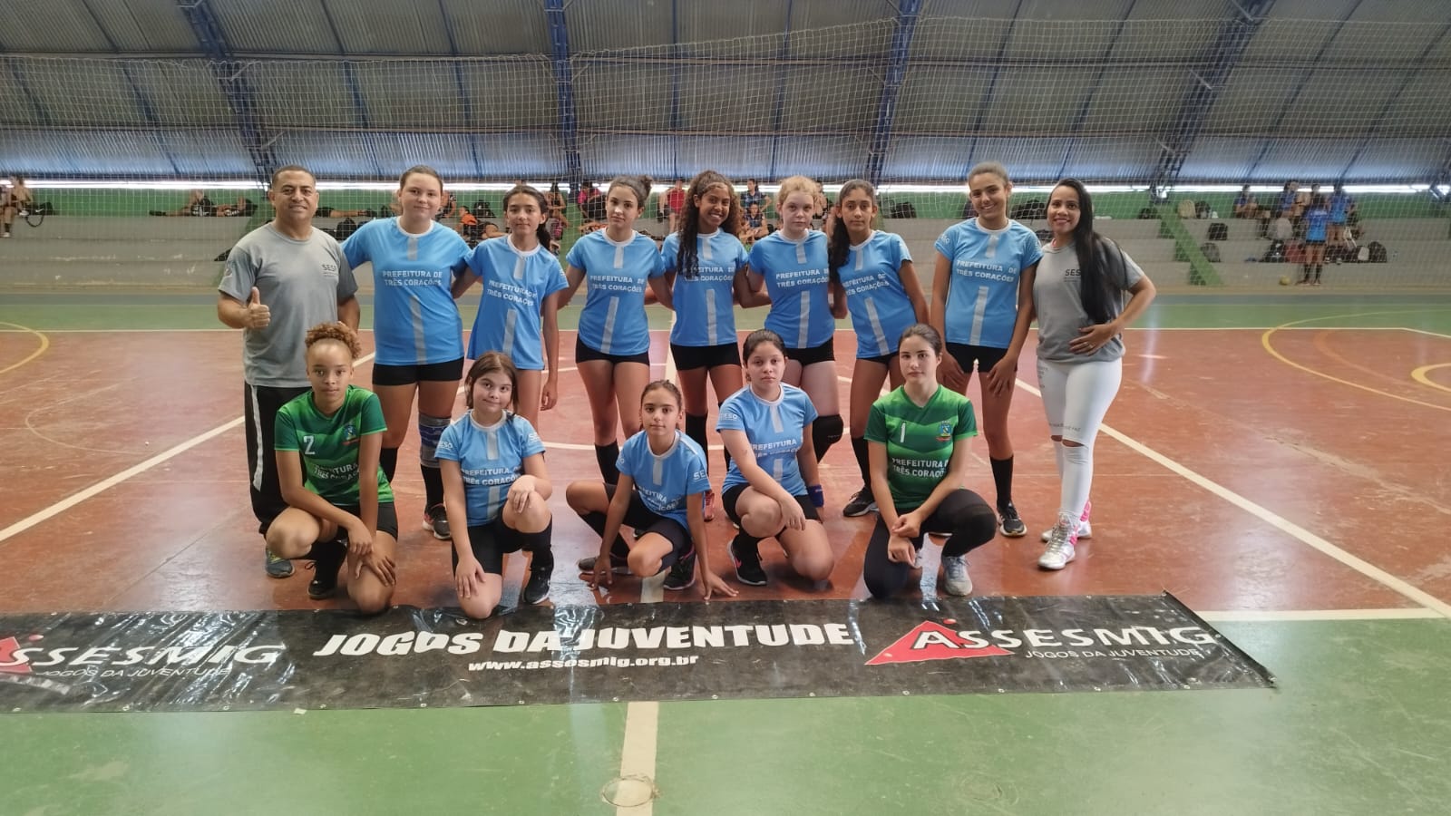 ✓ Handbol feminino conquista quarto lugar nos 32º Jogos da Juventude -  Prefeitura de Três Corações