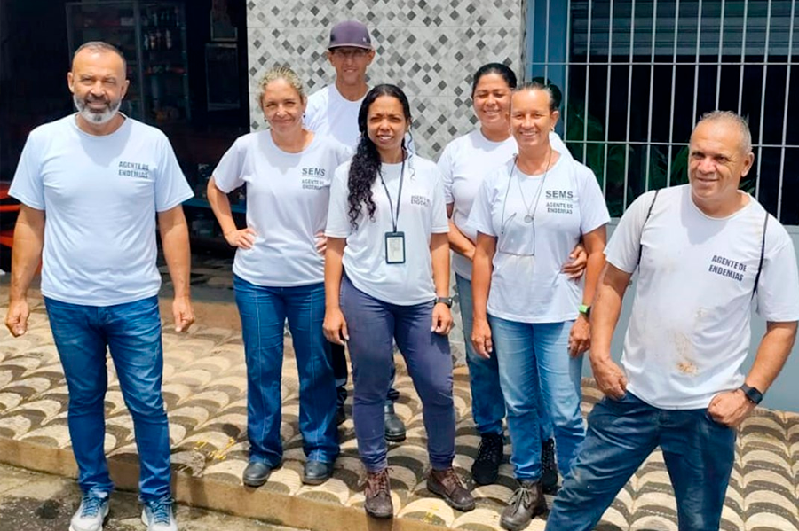 Bairro Vila Rezende recebe mutirão da dengue