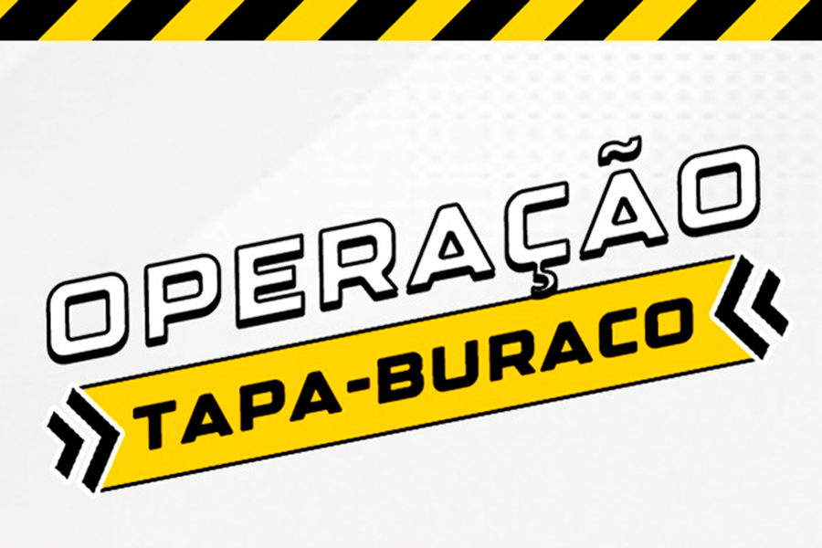 Operação tapa-buraco nas imediações do Posto de Saúde São José