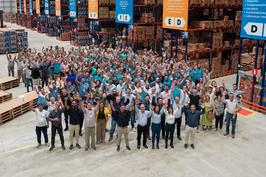 Inauguração de Centro de Distribuição da Empresa Marluvas no Centro Logístico LogMinas em Três Corações