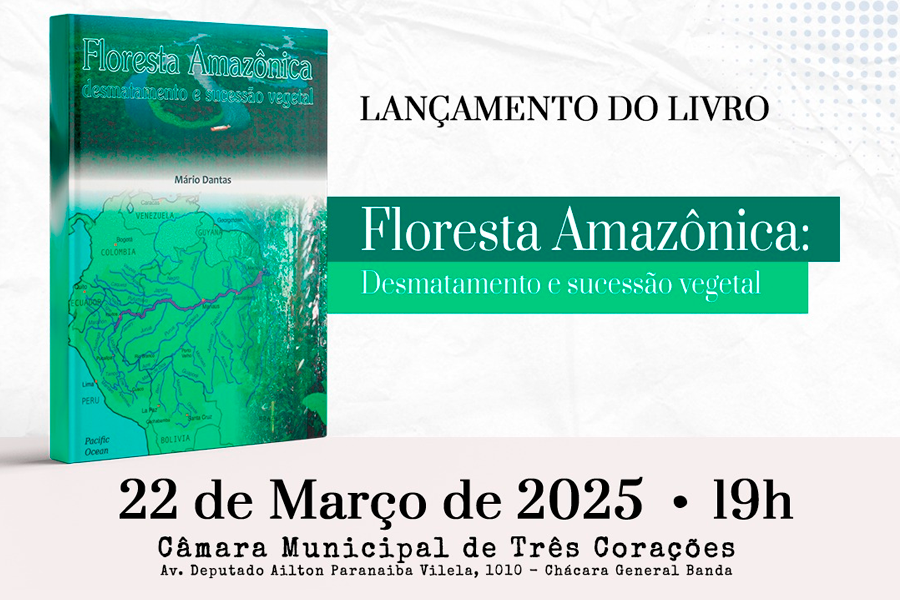 Semana da Água contará com lançamento de livro sobre a Floresta Amazônica