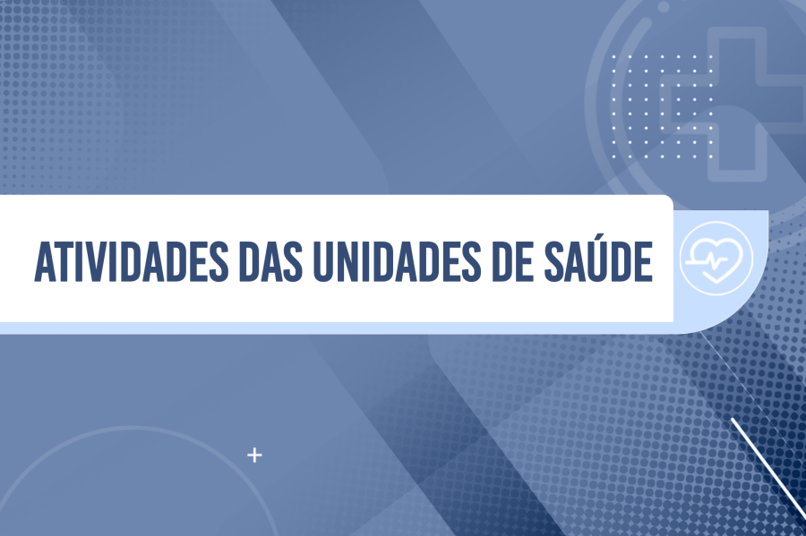 Atividades das Unidades de Saúde