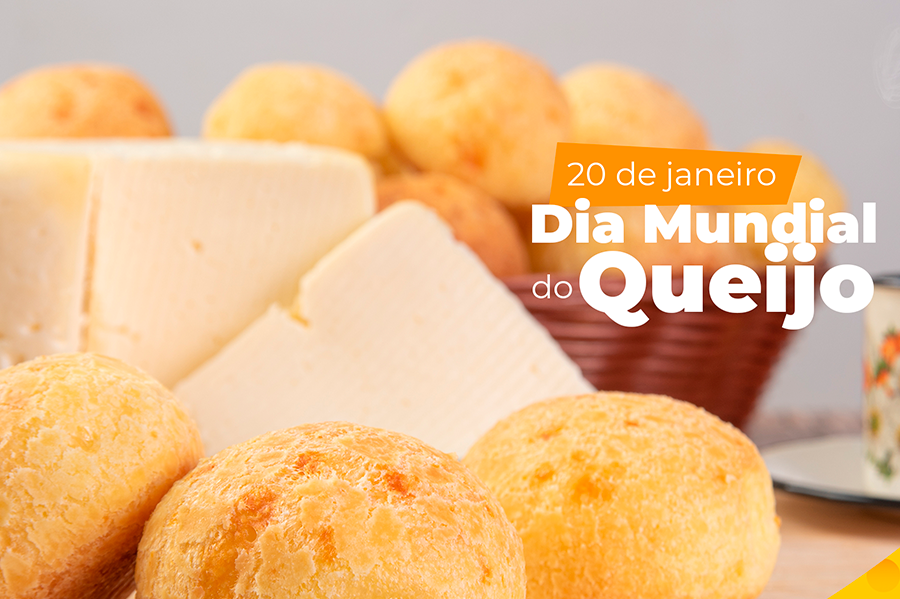 Hoje é o Dia Mundial do Queijo!