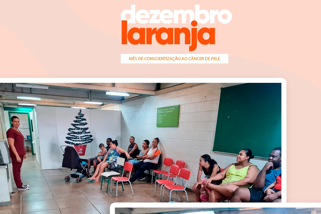 🧡 Unidades de saúde de Três Corações realizam ações pela campanha Dezembro Laranja