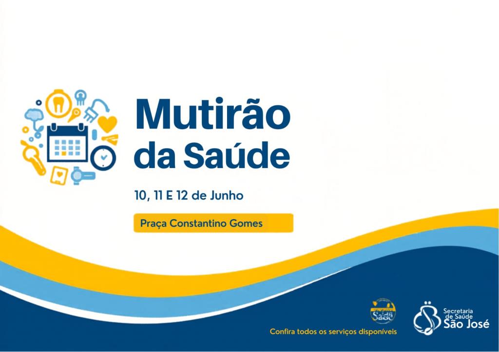 Vem aí o Mutirão da Saúde de São José da Coroa Grande!