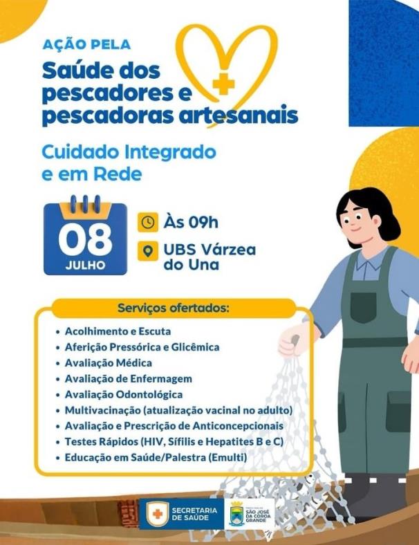 Saúde dos Pescadores e Pescadoras Artesanais