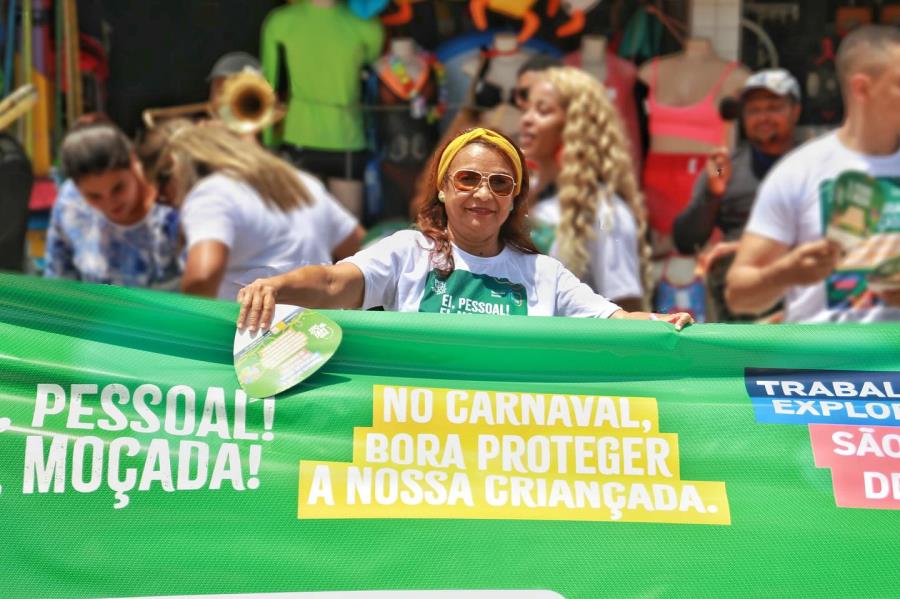 Prefeitura realiza ação de combate ao trabalho infantil no Carnaval