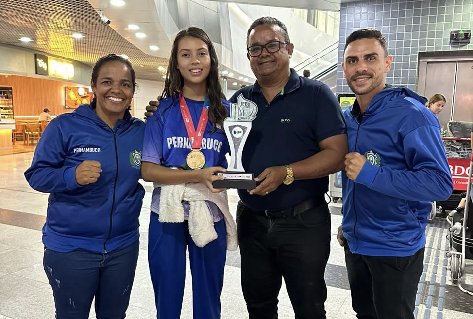 Atleta coroense é medalha de ouro nos Jogos Escolares Brasileiros