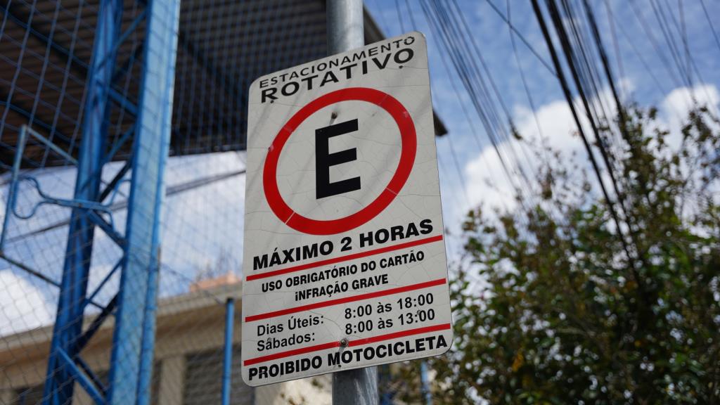 Zona Azul tem serviço temporariamente paralisado