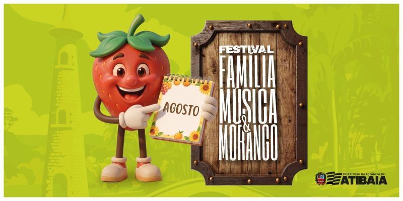Festival da Família, Música e Morango valoriza sabores, cultura e talentos locais no Parque Edmundo Zanoni