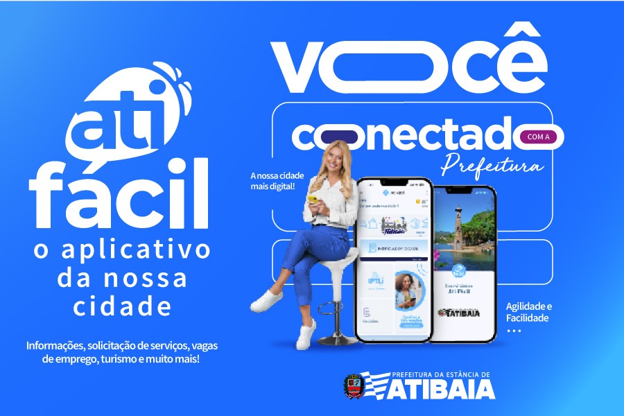 Prefeitura lança aplicativo “AtiFácil” com serviços e informações na palma da mão