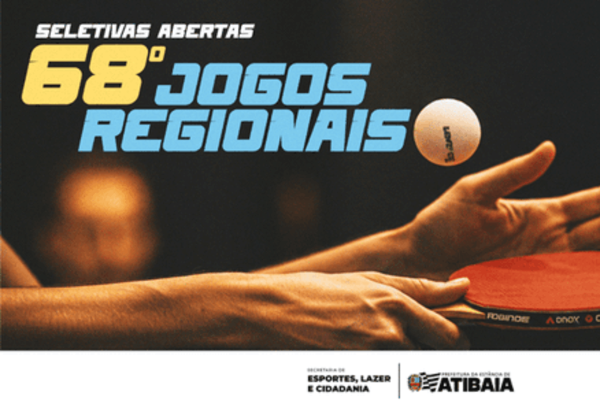 Prefeitura promove seletivas para os 68º Jogos Regionais