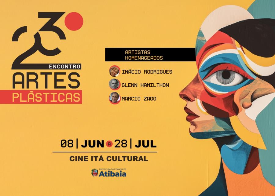 23º Encontro de Artes Plásticas homenageia três artistas brasileiros radicados em Atibaia