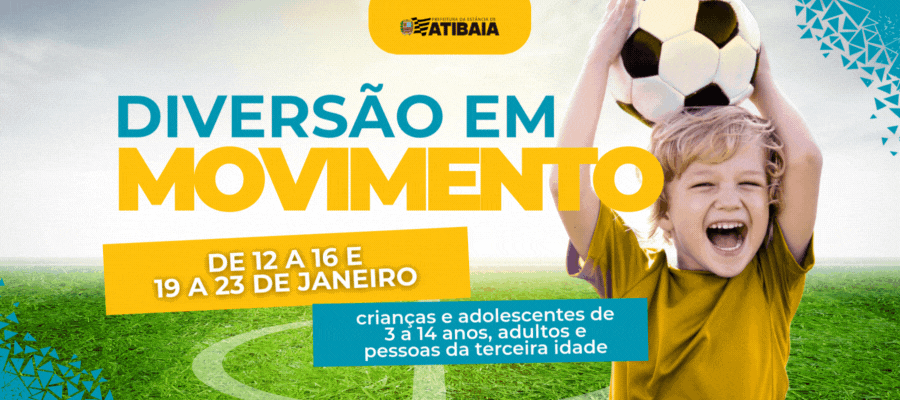 Prefeitura oferecerá atividades recreativas e esportivas nas férias de janeiro