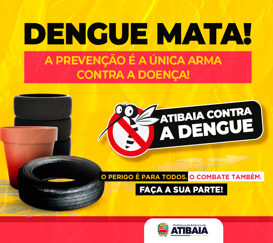 “Atibaia contra a dengue”: ações de combate à doença continuam na cidade