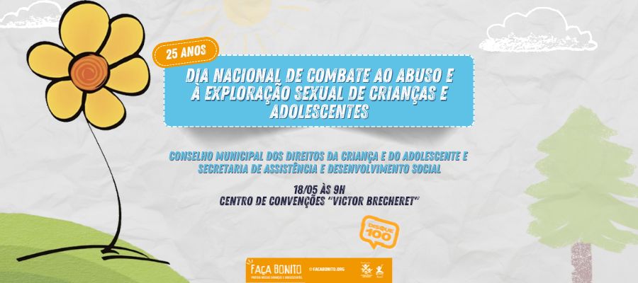 Atibaia realiza ação de combate ao abuso sexual infantil neste domingo (18)