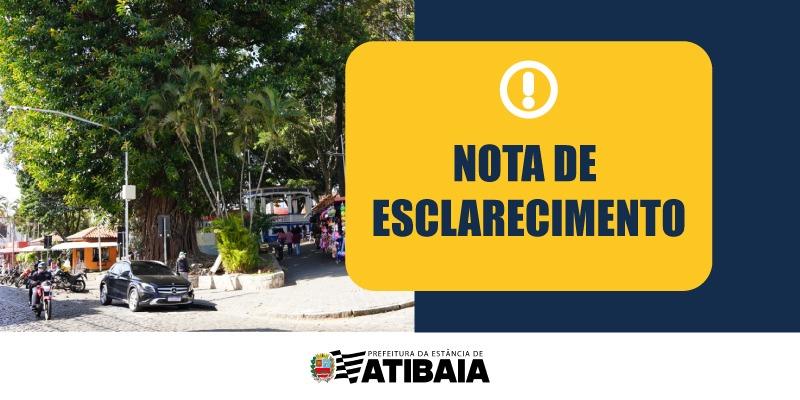 Nota de esclarecimento sobre ação de fiscalização de comércio ambulante no Centro