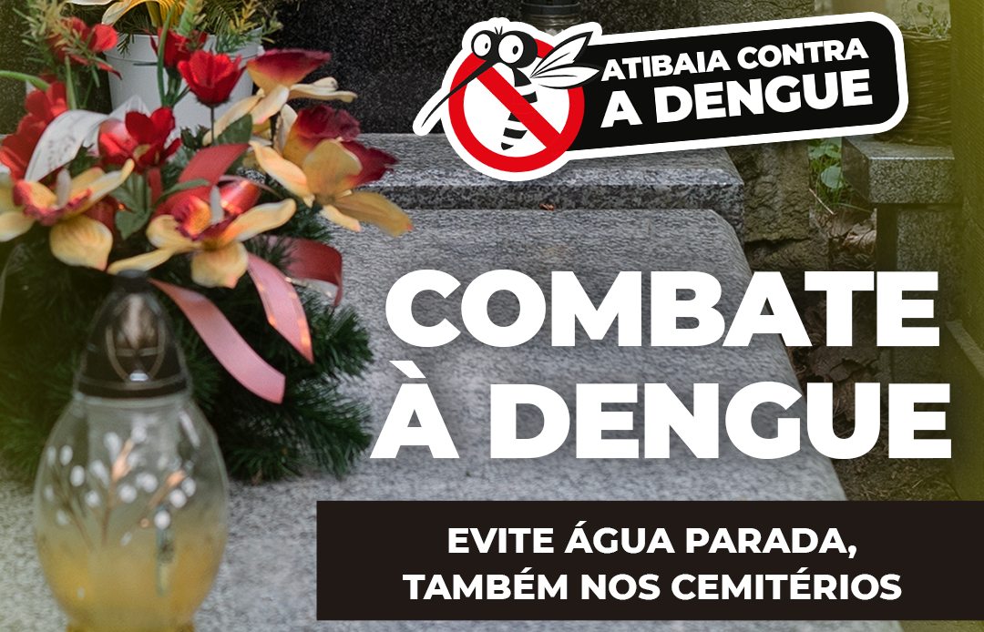 Prefeitura reforça ações de combate à dengue nos cemitérios com a proximidade do Dia de Finados
