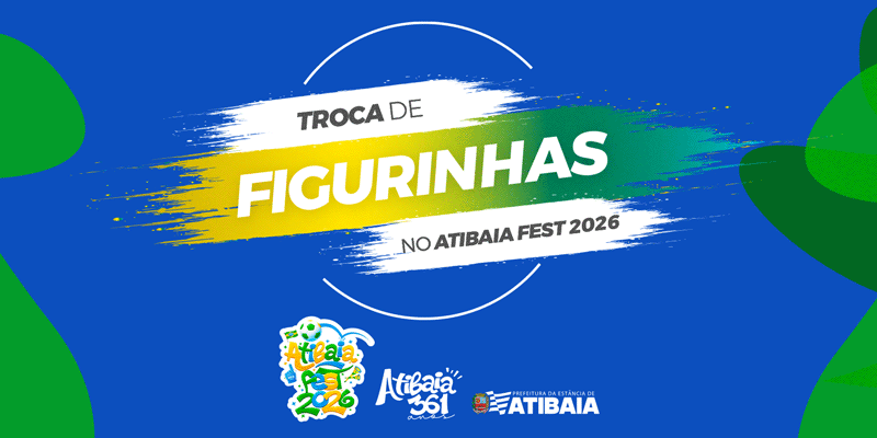 Prefeitura de Atibaia centraliza troca de figurinhas da Copa no Atibaia Fest