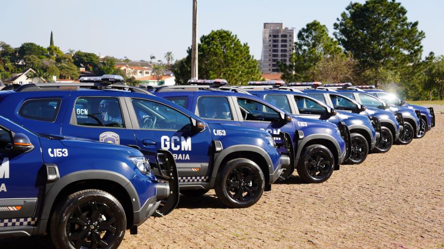 Prefeitura de Atibaia renova frota da GCM com 12 novas viaturas