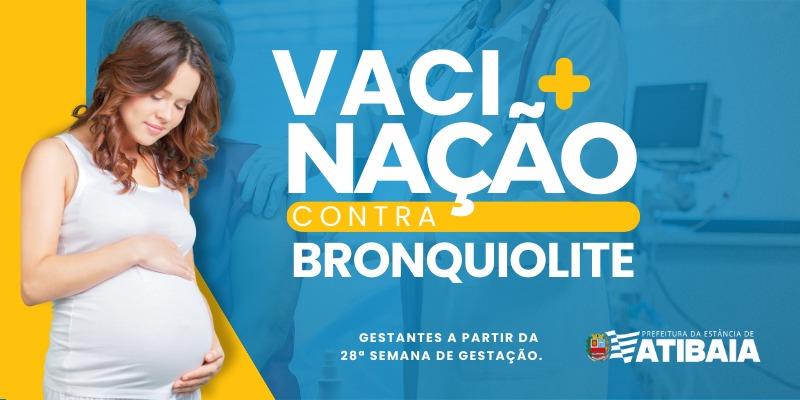 Gestantes já podem se vacinar para proteger o bebê contra bronquiolite