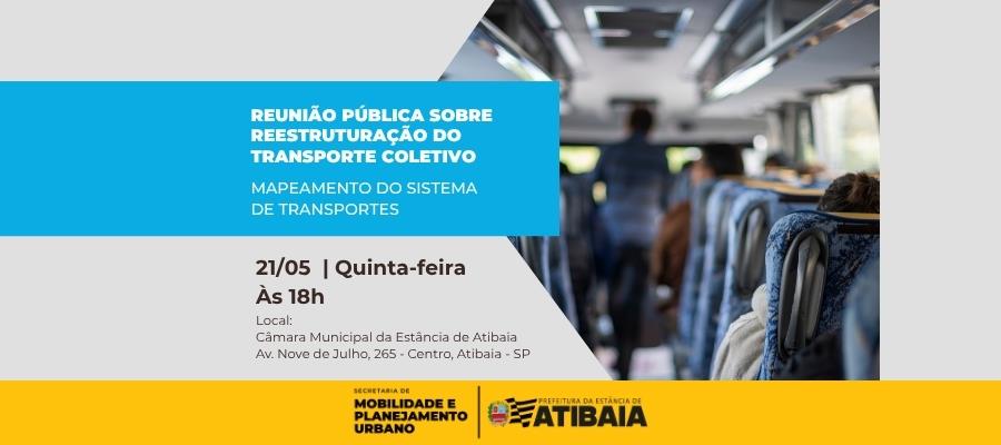 Prefeitura realiza nesta quinta-feira (21) reunião pública sobre reestruturação do transporte coletivo