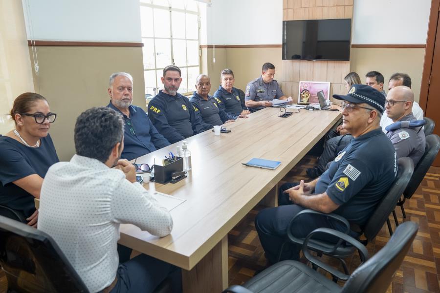 Grupo Operacional do Gabinete de Gestão Integrada de Segurança Pública (GGI) tem primeira reunião de 2025