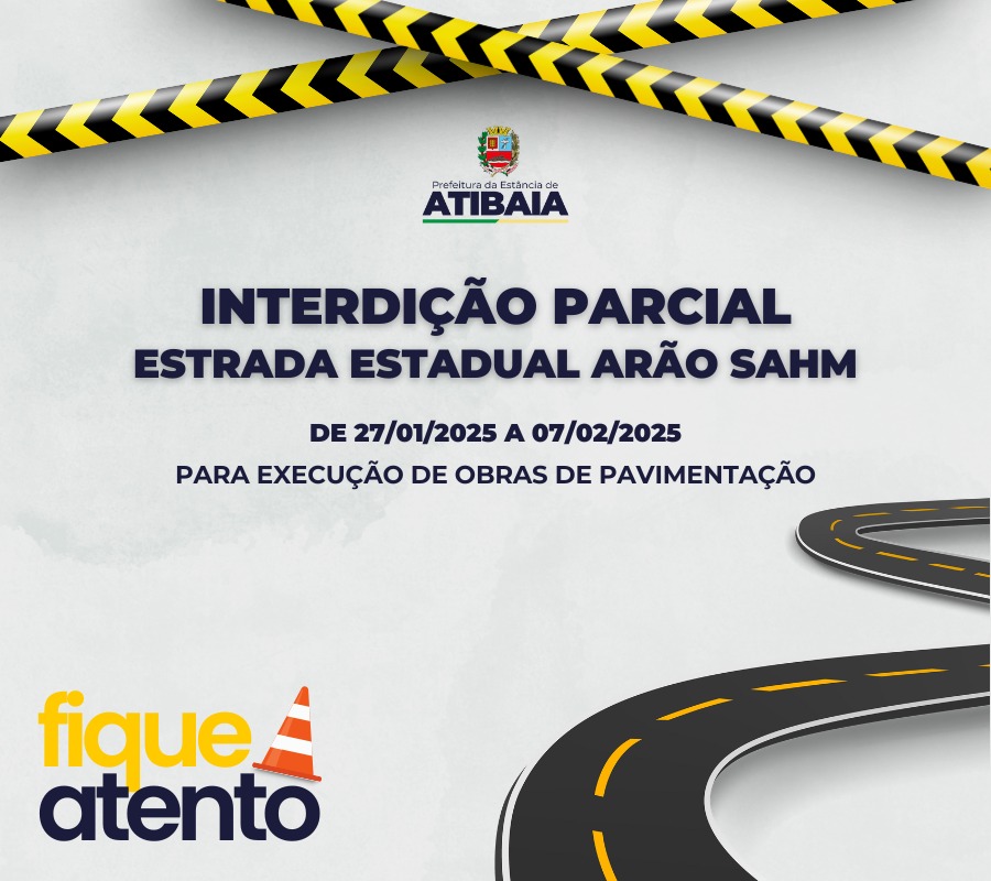 Estrada Estadual Arão Sahm será parcialmente interditada para retomada de obras