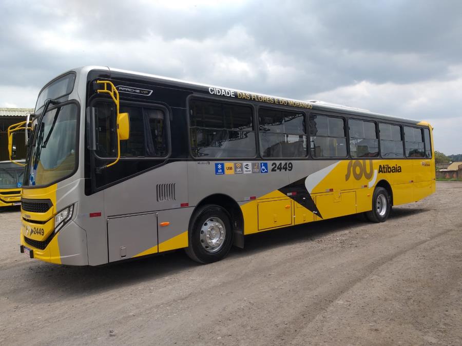 Atibaia recebe 20 novos ônibus para o transporte coletivo municipal