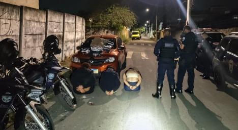 GCM de Atibaia detém três pessoas por furto qualificado após ação integrada com monitoramento