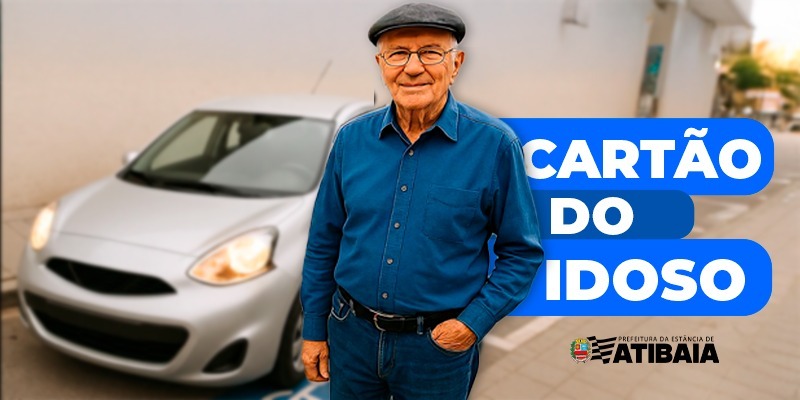 Prefeitura de Atibaia orienta sobre solicitação digital do Cartão de Estacionamento para Idosos e Pessoas com Deficiência