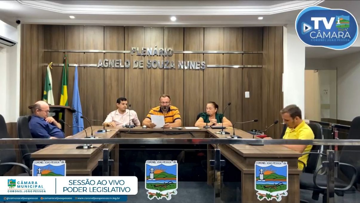 📢 Sessão Ordinária - 14 de maio de 2025