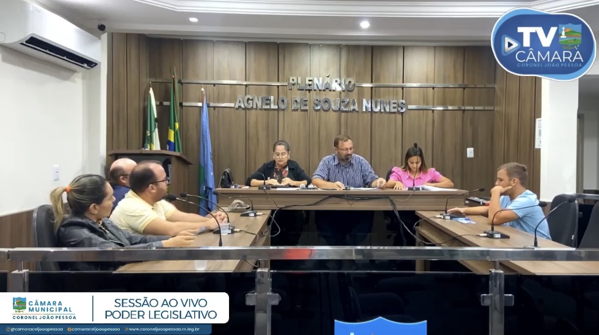 📢 Sessão Ordinária - 21 de maio de 2025