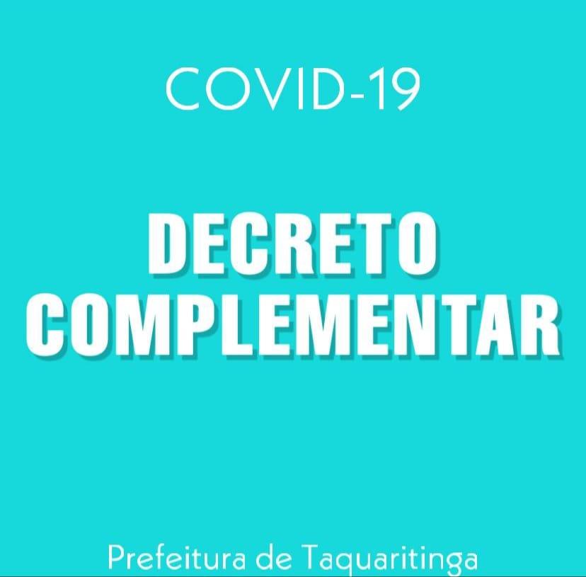 DECRETO COMPLEMENTAR