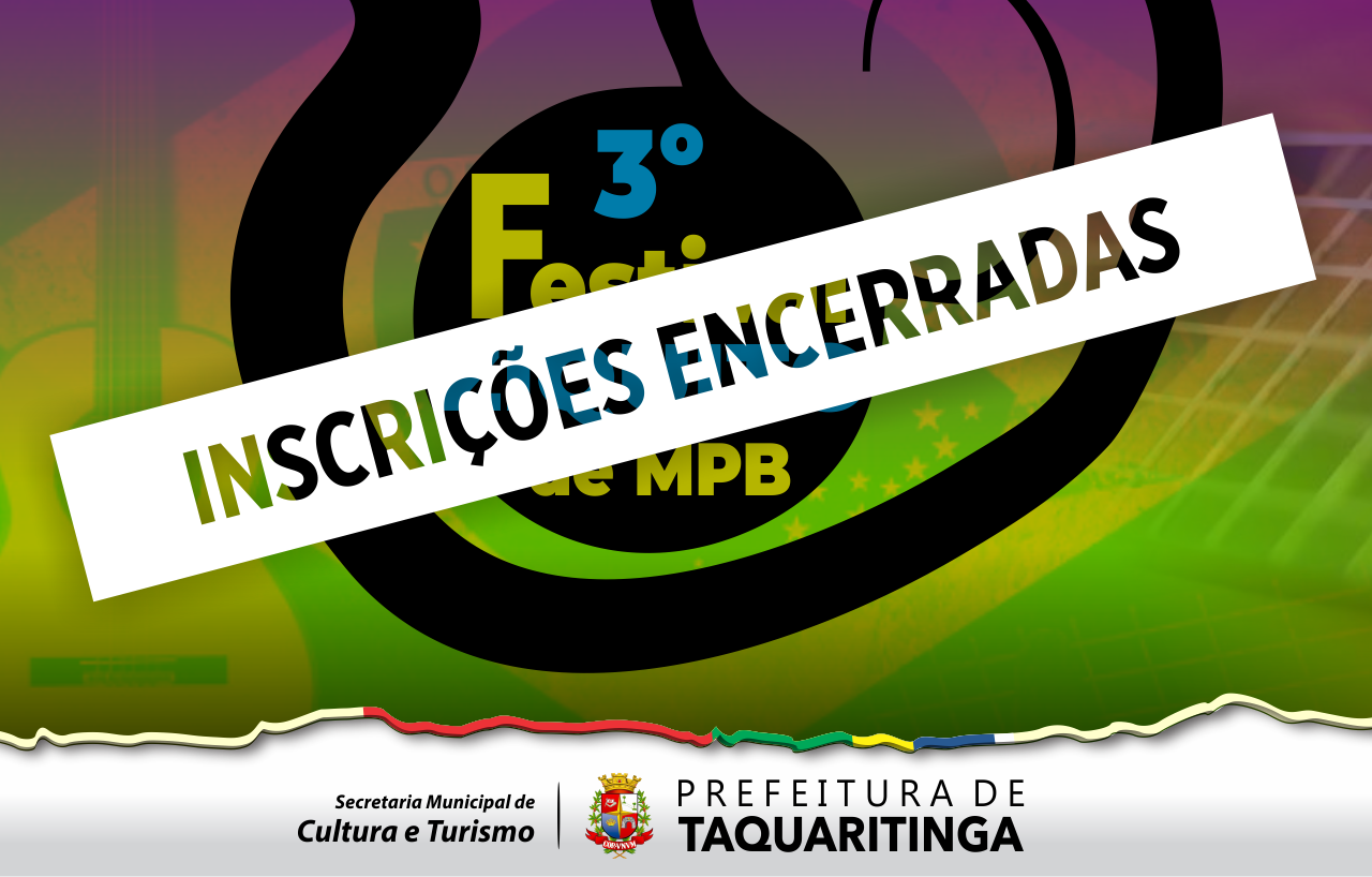 3º Festival "Ziquito" de MPB - INSCRIÇÕES ENCERRADAS