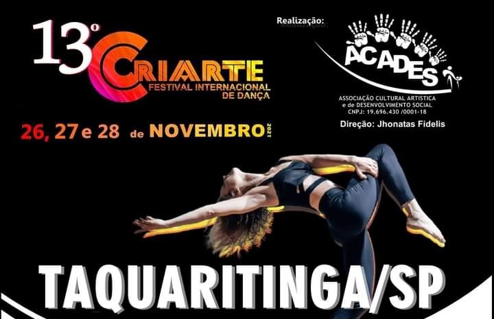 13º CRIARTE - Festival Internacional de Dança