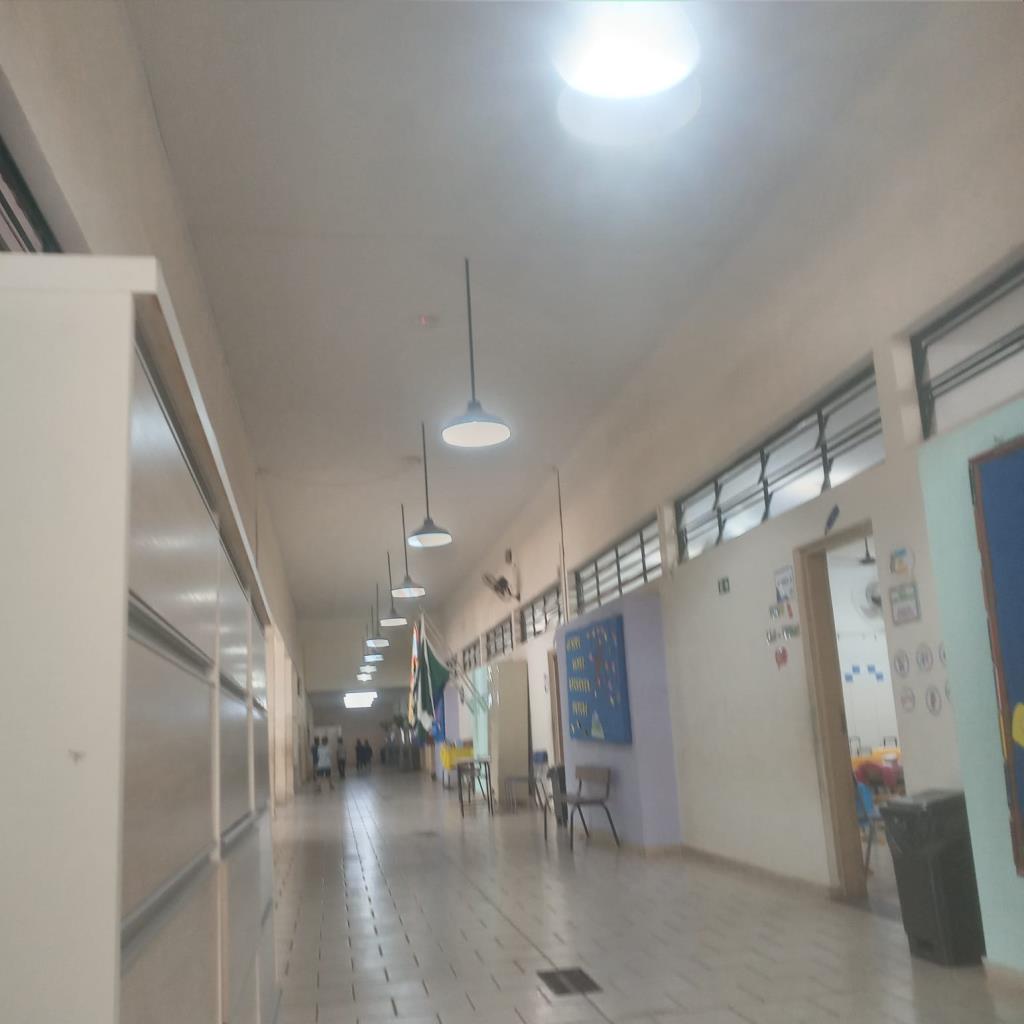 Prefeitura realiza melhorias na iluminação da EMEB Professor Modesto Bohrer